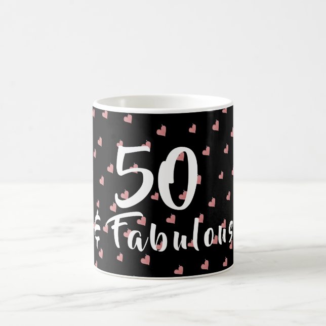Mug 50 et Fabuleux anniversaire (Centre)