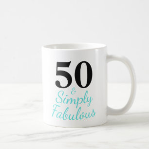 Mug 50 & tout simplement fabuleux 