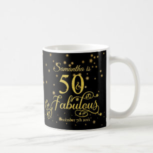 Mug 50e anniversaire des fabuleuses Parties scintillan