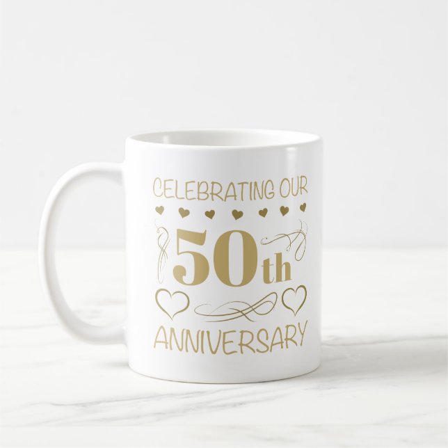 Mug 50e anniversaire du Mariage (Gauche)