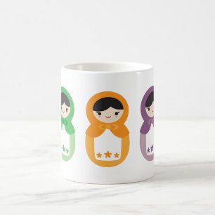 Mug 5 amoureux de Matryoshka