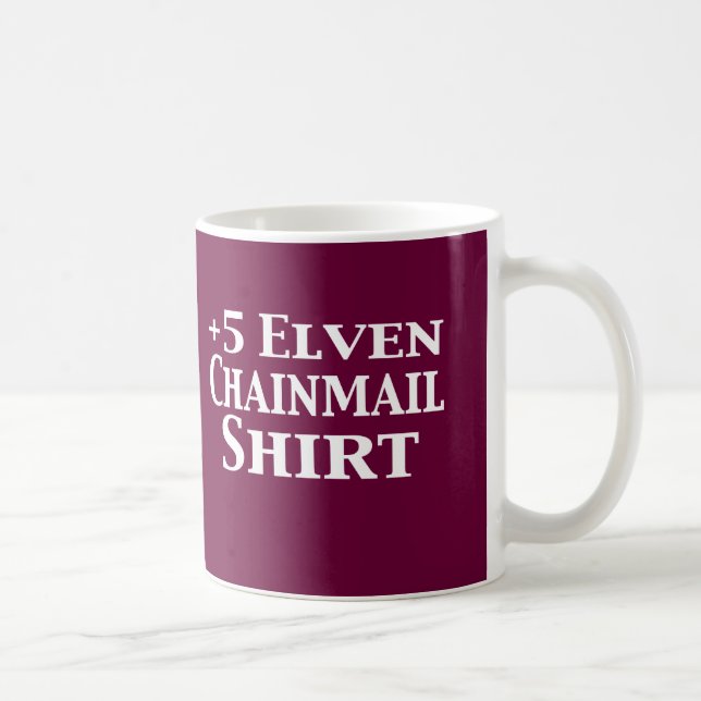 Mug +5 cadeaux de chemise d'Elven Chainmail (Droite)