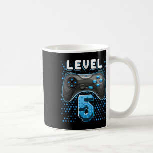 Mug 5 Contrôleur de jeu vidéo 5Anniversaire Gamer Cade