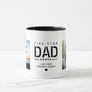 Mug 5 ÉTOILES DAD Moderne Cool 2 Fête des pères photo