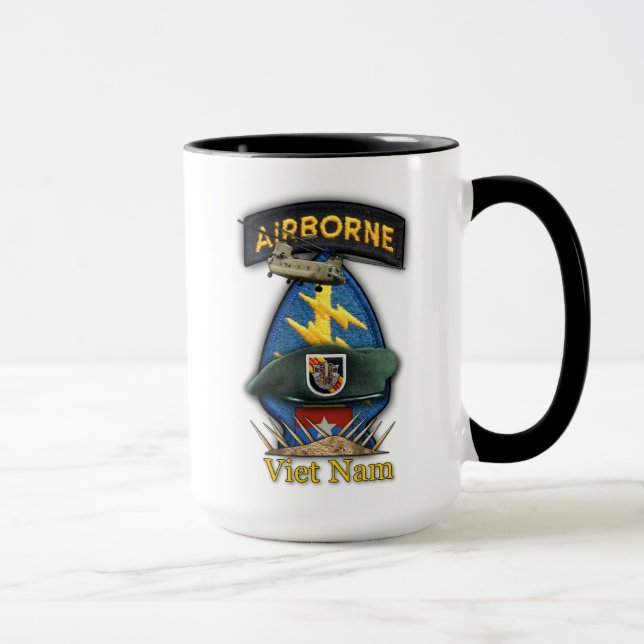 Mug 5e Forces spéciales SF SFG Vietnam Nam Vets de gue (Droite)