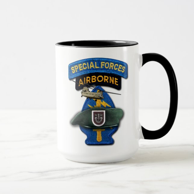 Mug 5ème Vétérinaires de vétérans des forces spéciales (Droite)
