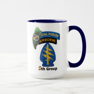 Mug 5ème Vétérinaires des bérets verts SFG SF de