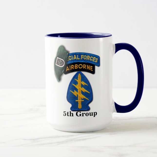 Mug 5ème Vétérinaires des bérets verts SFGA SF de (Droite)