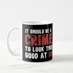 Mug 60 Ans Amusant 60e Anniversaire Distressé