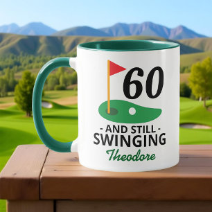 Mug 60 et toujours en mouvement, Funny 60e Anniversair