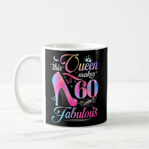 Mug 60e anniversaire Cadeaux Cette reine rend 60 look 