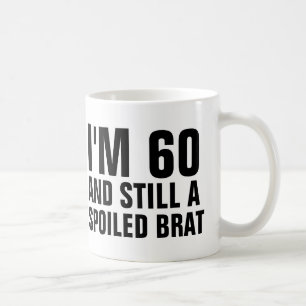 MUG 60E ANNIVERSAIRE FUNNY CAFÉ MUGS, BRAT