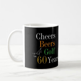 Mug 60e anniversaire Golf Cheers Bières
