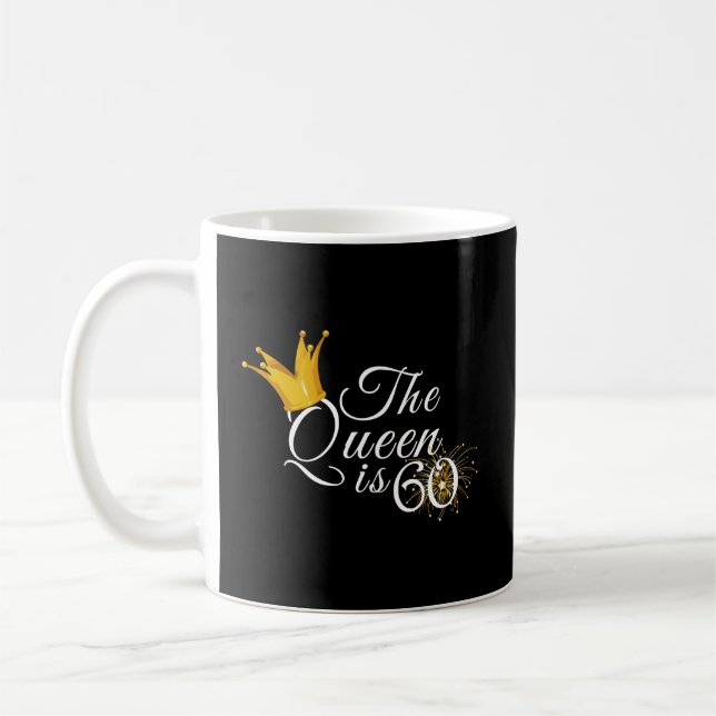 Mug 60E Anniversaire Idées Cadeaux Femmes 60E Annivers (Gauche)