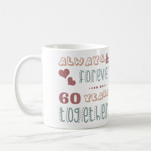 Mug 60ème anniversaire de Mariage mignon