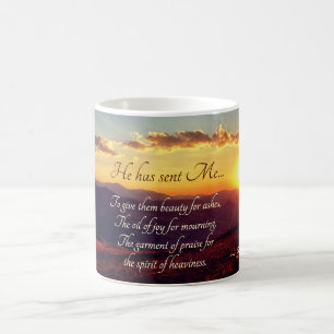 Mug 61:3 Beauty for Ashes, Bible Versets