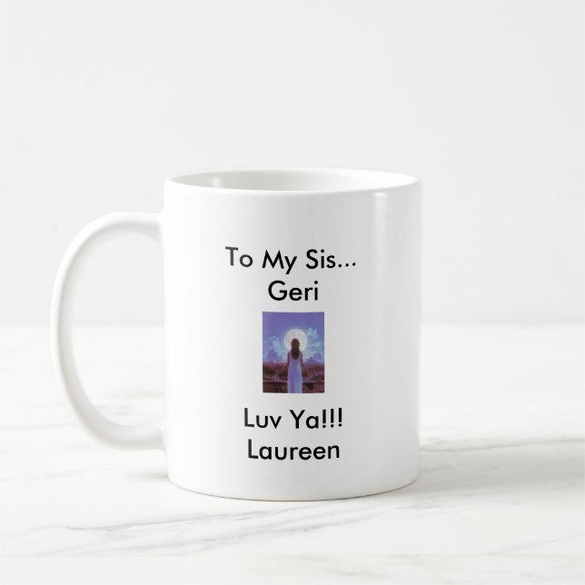 Mug 63, 3704584069, CLAUDETTE1942-2007, à mon SIS (Gauche)
