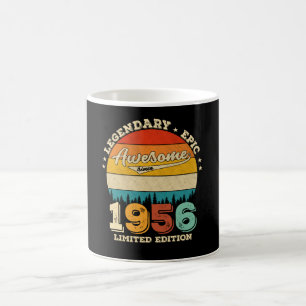 Mug 66 Ans Awesome depuis 1956 66e anniversaire Cadeau