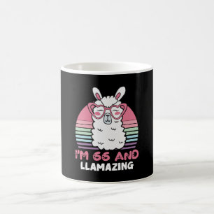 Mug 66e Birthday Llamazing Llama 66 Year Old Birthday