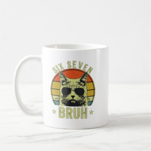 Mug 67 Bruh Chat Mème Six Sept 6 7 Enfants Garçons Hom