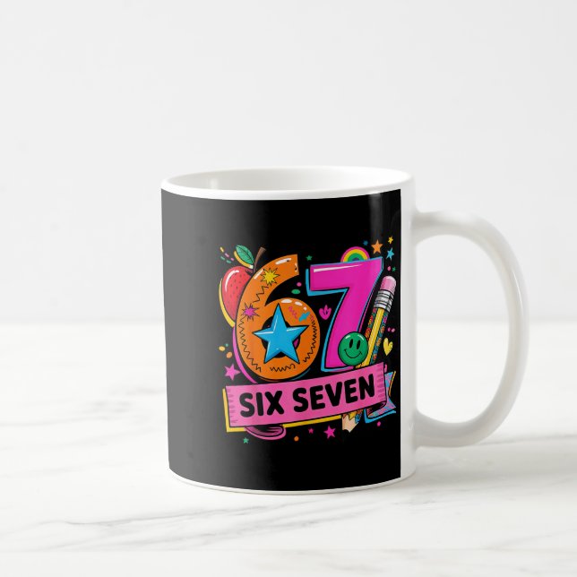 Mug 67 Days School 67 Six Seven Teachers Students Meme (Droite)