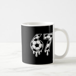 Mug 67 Glace qui coule Football Gen Alpha Six Sept Mèm