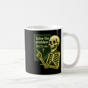 Mug 67 Halloween Math Drôle Six Sept Meme Brainrot Squ