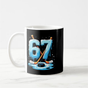Mug 67 Hockey Crème Glacée Drip Slang Gen Alpha Garçon