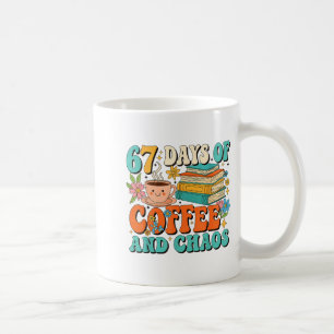Mug 67 Jours d'amant de café et de chaos Drôle 67 Mème