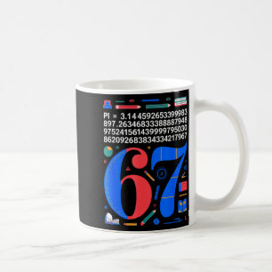 Mug 67 Jours D'école Professeur Enfant Garçon 67 Math