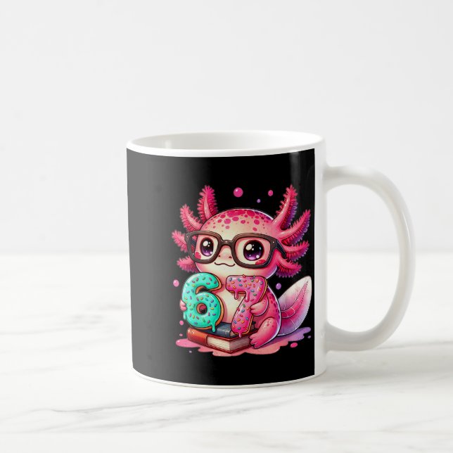 Mug 67 Meme Axolotl Funny Six Seven Axolotl Lover For  (Droite)