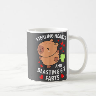 Mug 67 Mème qui vole des cœurs Capybara de la Saint-Va