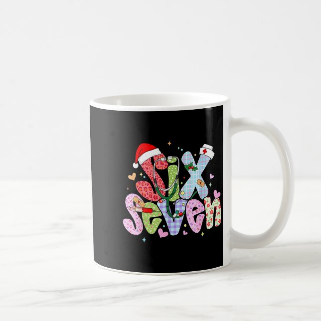 Mug 67 Meme Six Seven Nurse Christmas Funny Nursing Wo (Droite)