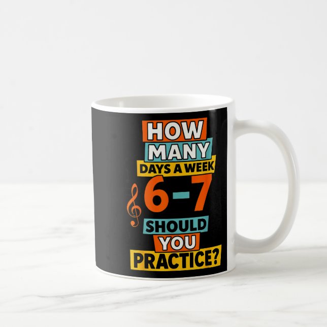 Mug 67 Music Teacher Meme Funny Musician Slang For Tea (Droite)