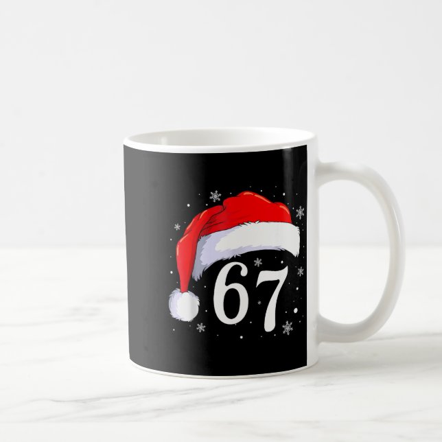 Mug 67 Six Seven Santa Funny Christmas 6 7 Meme Men Wo (Droite)