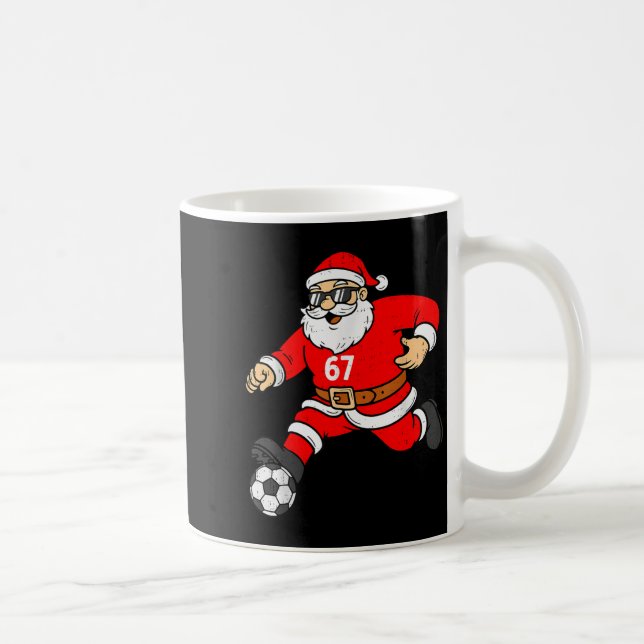 Mug 67 Soccer Santa Six Seven Meme Christmas Srt Men B (Droite)