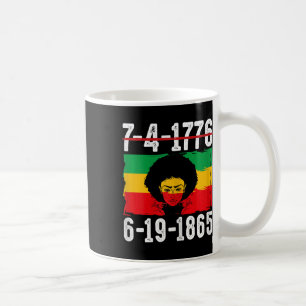 Mug 6-19-1865 Mois de l'histoire des Noirs afro-améric