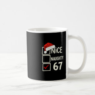 Mug 6-7 Costume Mème Sympa Naughty 67 Noël Cerveau R