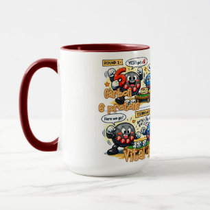Mug 6’7” Éléments de chimie vitaux pour la survie