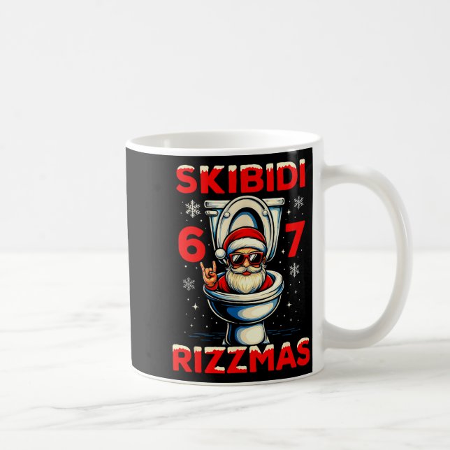 Mug 6-7 Meme Slang Christmas Nice Naughty 67 Funny  (Droite)