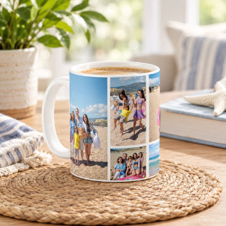 Mug 6 Collage de photos Cadeau personnalisé