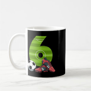 Mug 6 Soccer Anniversaire Premier Anniversaire Footll