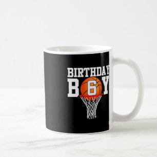 Mug 6e anniversaire Sport 6 ans Basketball 6 garçons K