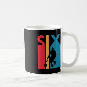 Mug 6e cadeau d'anniversaire Six basket-ball Vintage 6