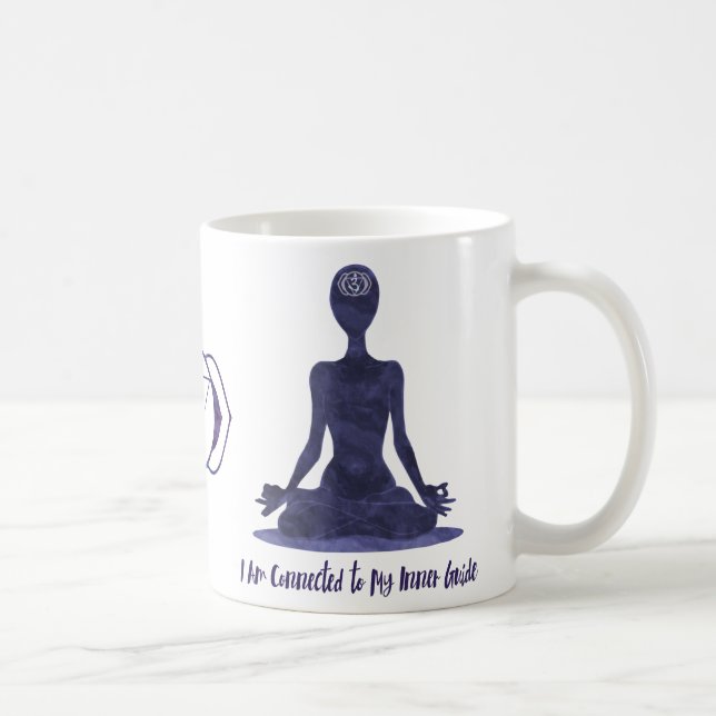 Mug 6ème Affirmation intérieure de guide d'Anja de (Droite)