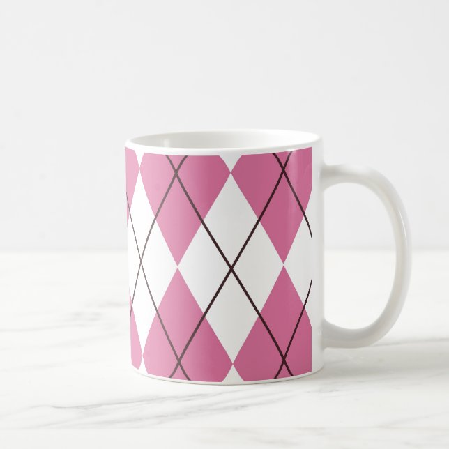 Mug 70 s Tartan Pinky (Droite)