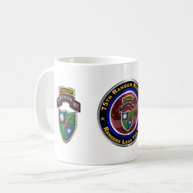 Mug 75e régiment de Rangers  (Devant gauche)