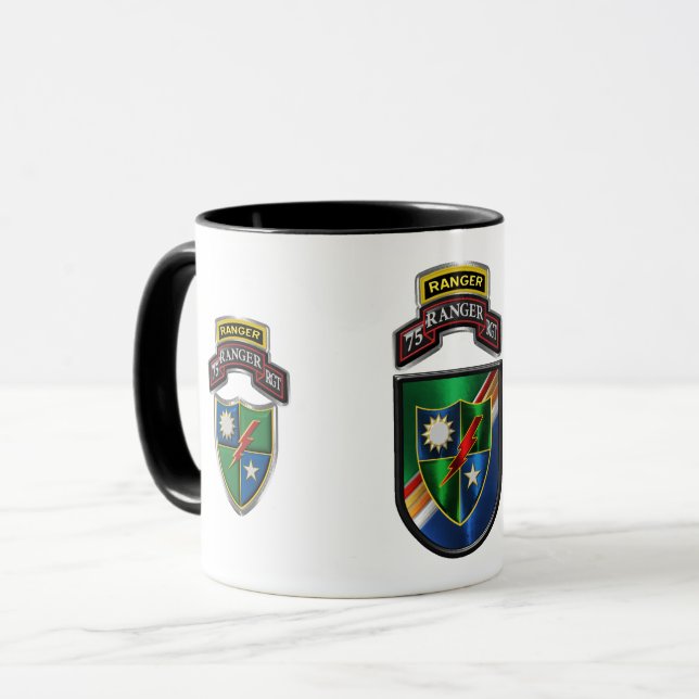 Mug 75e régiment de Rangers     (Devant gauche)