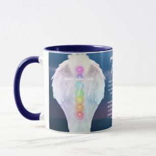 Mug 777 Numéros d'anges Chakra Anges ailes