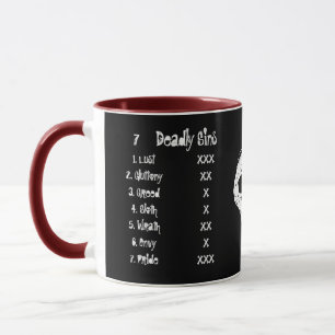 Mug 7 T-shirt Péchés Mortels